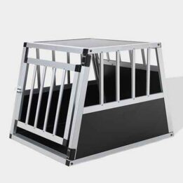 Single Door Aluminum Dog cage 75a 54cm 06-0765 gmtpet.cn