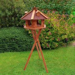 Wooden bird feeder Dia 57cm bird house 06-0979 gmtpet.cn