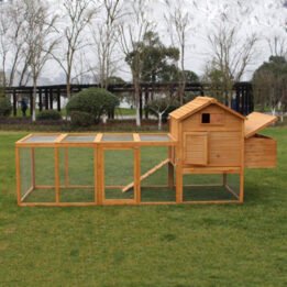 Chinese Mobile Chicken Coop Wooden Cages Large Hen Pet House gmtpet.cn