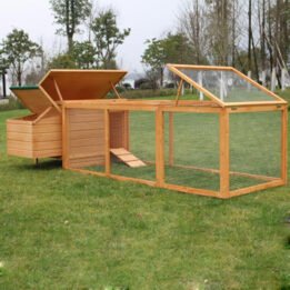 Factory Wholesale Wooden Chicken Cage Large Size Pet Hen House Cage gmtpet.cn