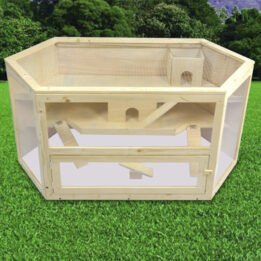 Hot Sale Wooden Hamster Cage Large Chinchilla Pet House gmtpet.cn