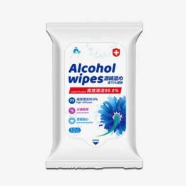 50pcs 75% Disinfectant Wet Wipes Alcohol 76% Custom Alcohol Wipe 06-1444-2 gmtpet.cn
