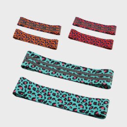Custom New Product Leopard Squat With Non-slip Latex Fabric Resistance Bands gmtpet.cn