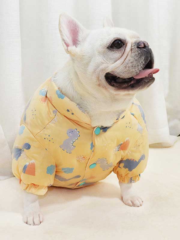 GMTPET French fighting cotton clothes French fighting winter clothes thickened a winter cute tiger fat dog short body bulldog clothes 107-222037 gmtpet.cn