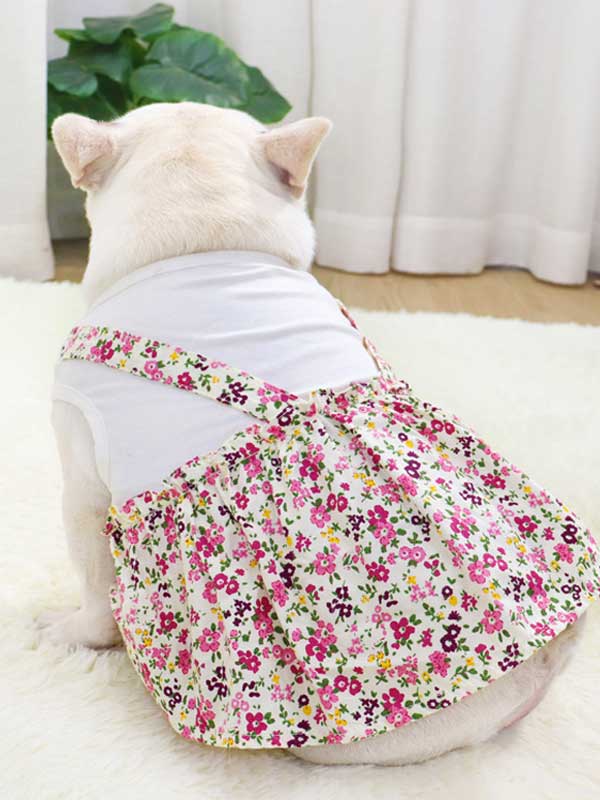 Ropa para perros y mascotas Camisa de fondo Camiseta Ropa de algodón Vestido 107-222043 gmtpet.cn