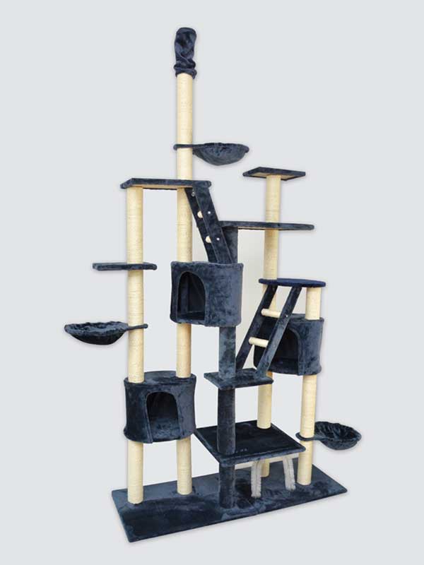 Plataforma de juego para gatos con árbol para gatos grandes de sisal multicapa de lujo gmtpet.cn