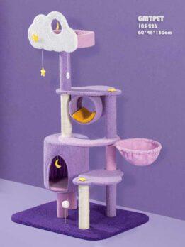 Производство OEM серия мечта фантазия кошка лазалка туманность кошачий домик кошачье дерево рай 105-226 gmtpet.cn