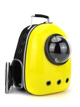 Yellow upgraded side opening cat backpack 103-45013 gmtpet.cn