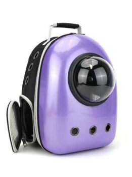 Purple upgraded side opening cat backpack 103-45014 gmtpet.cn